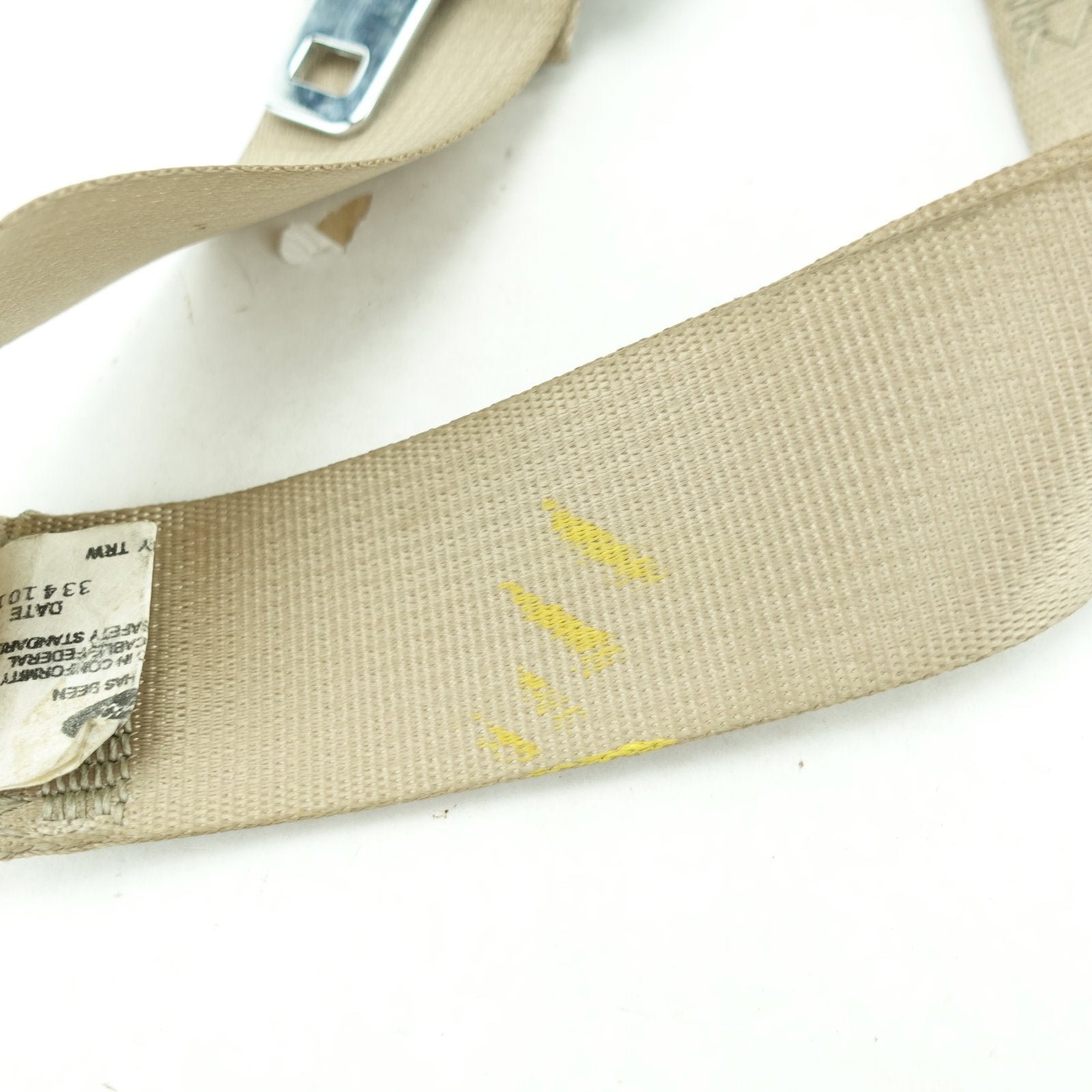 2009 2010 2011 2012 2013 2014 2015 16 Ford F250 F350 Right Rear Seat Belt Tan