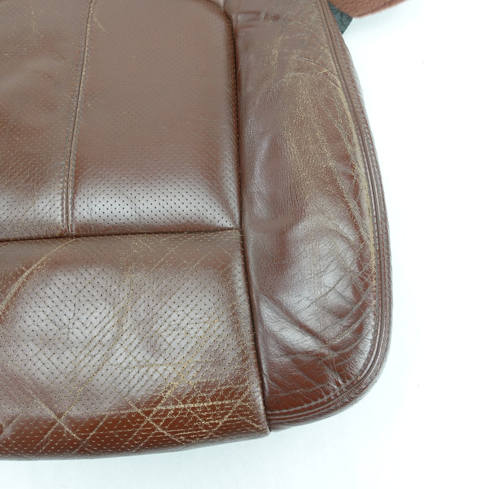 2013 2014 15 Ford F250 F350 Left Driver Lower Bottom Seat Cushion Leather Vented