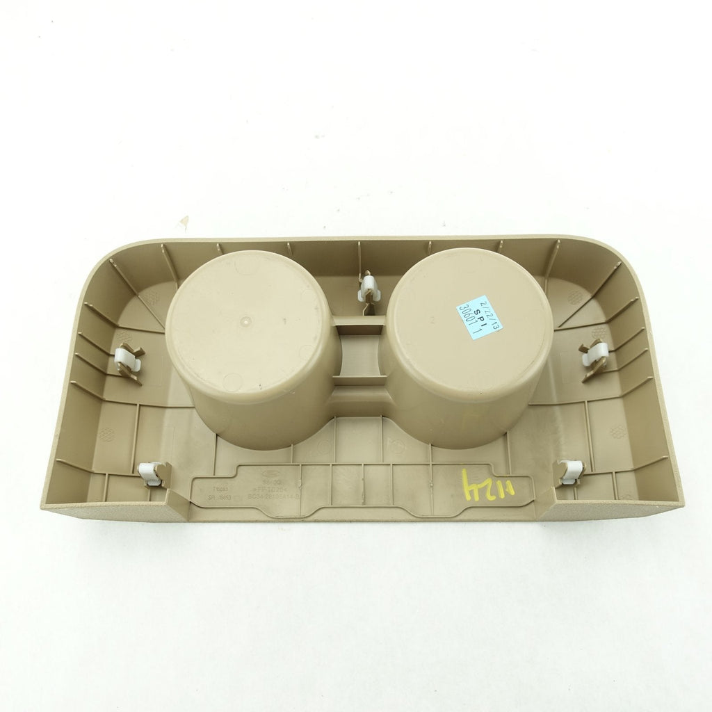 2011 2012 2013 2014 2015 2016 Ford F250 F350 Center Console Rear Cup Holder Tan