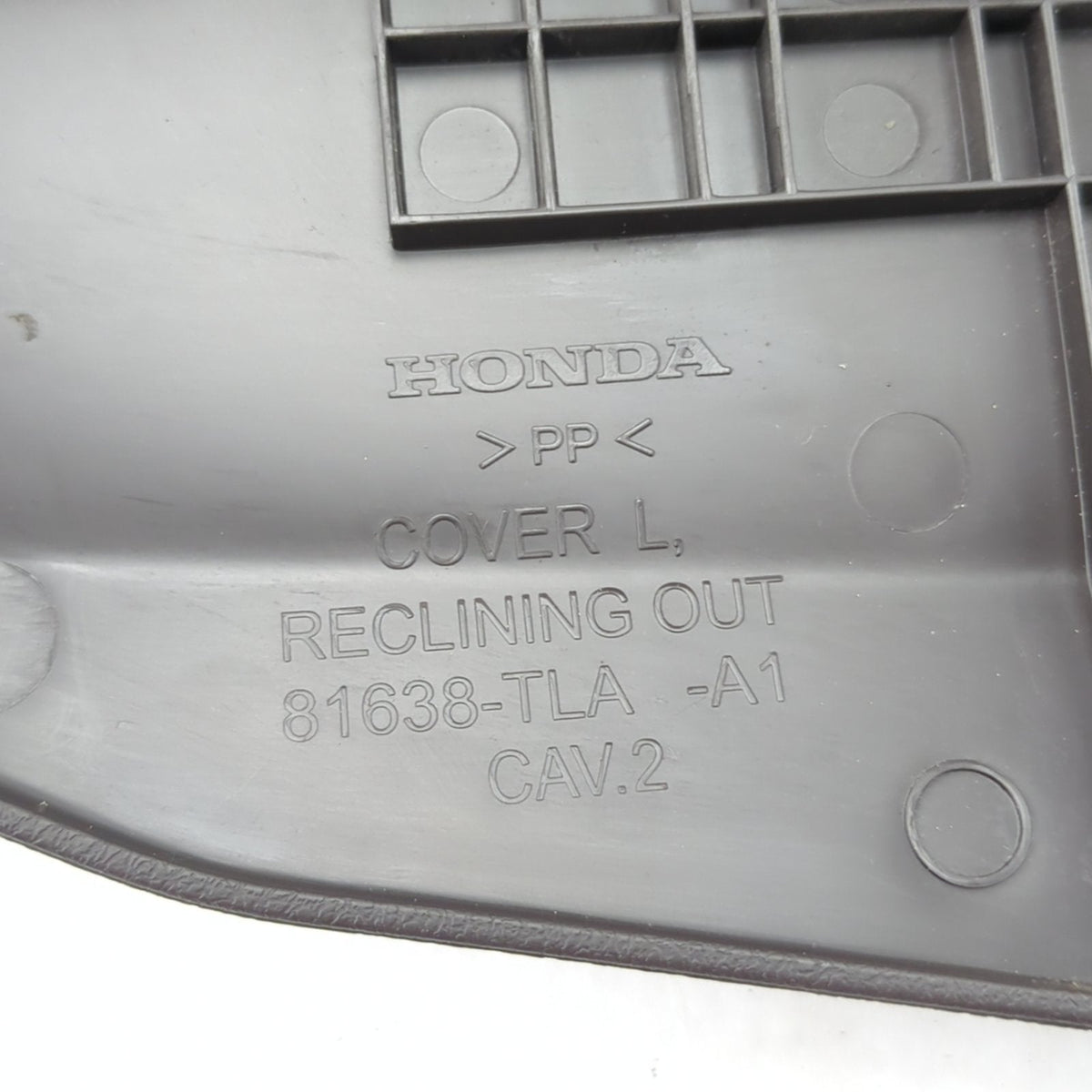 2018 2019 2020 Honda Odyssey Left Driver Side Power Seat Trim Panel Cover Shroud