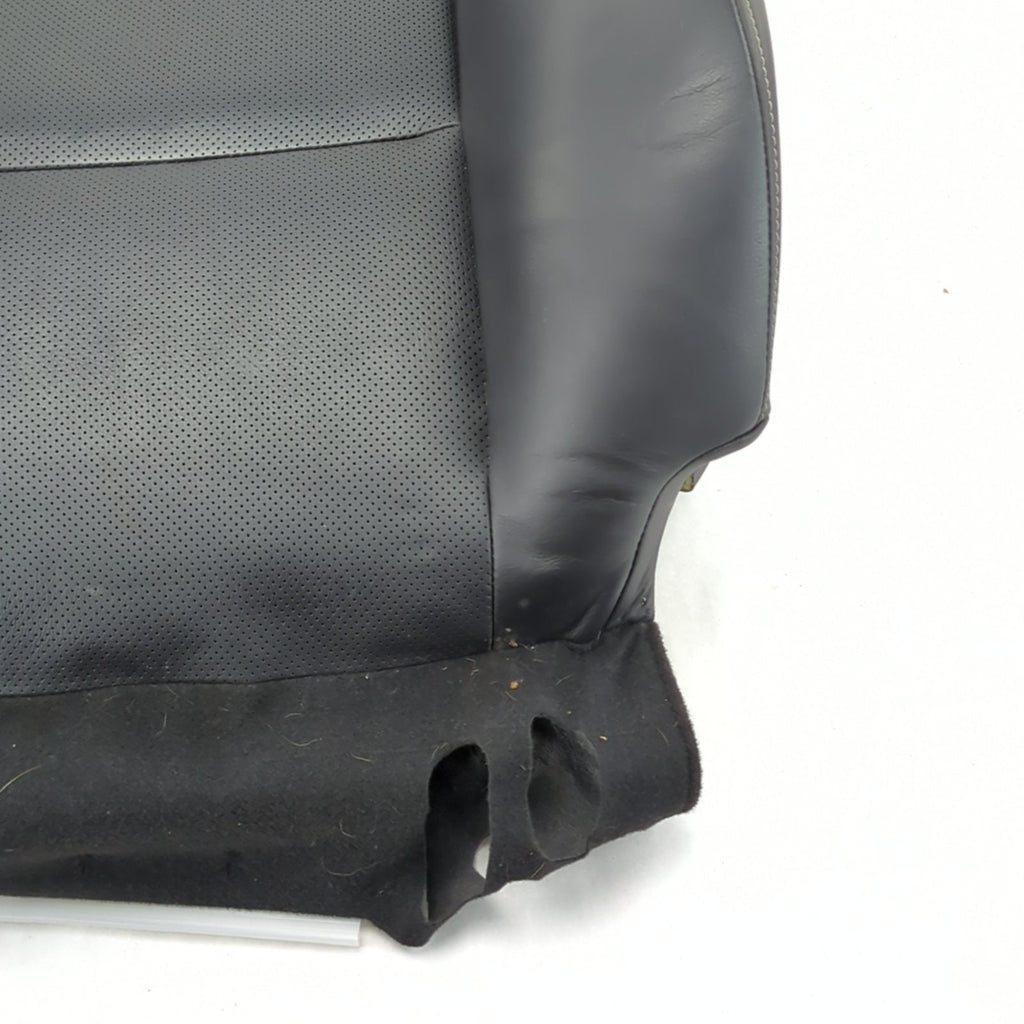 2012 2013 2014 Acura TSX Upper Seat Cushion Back Black Leather Passenger Right
