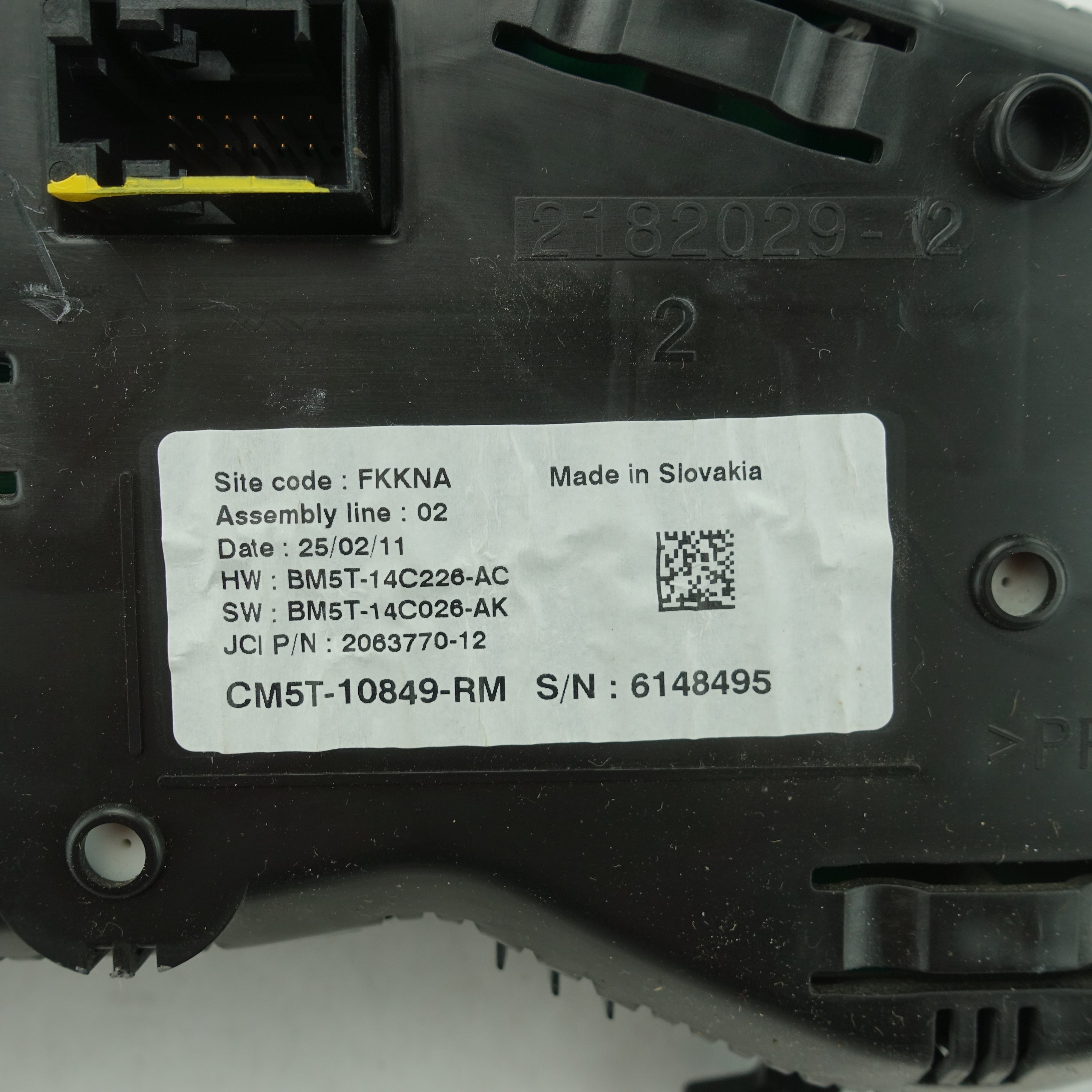 2012 2013 2014 2015 2016 2017 2018 Ford Focus Instrument Cluster Speedometer
