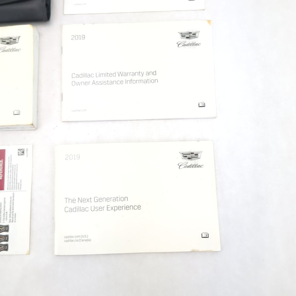 2019 Cadillac XT4 Owner's Manual Owners Guide Book