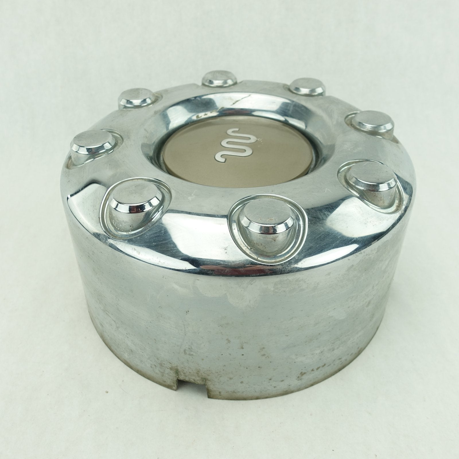 2013 2014 2015 Ford F350 F450 King Ranch Dually Rear Wheel Center Hub Cap Chrome