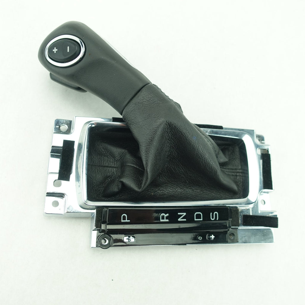 2011 2012 2013 2014 Ford Edge Shift Shifter Knob Boot Indicator Bezel Trim Black