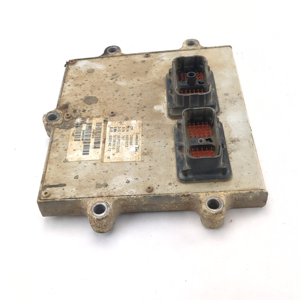 Bent 2006 Ram 3500 Cummins 5.9L ECM Engine Control Module Manual Transmission
