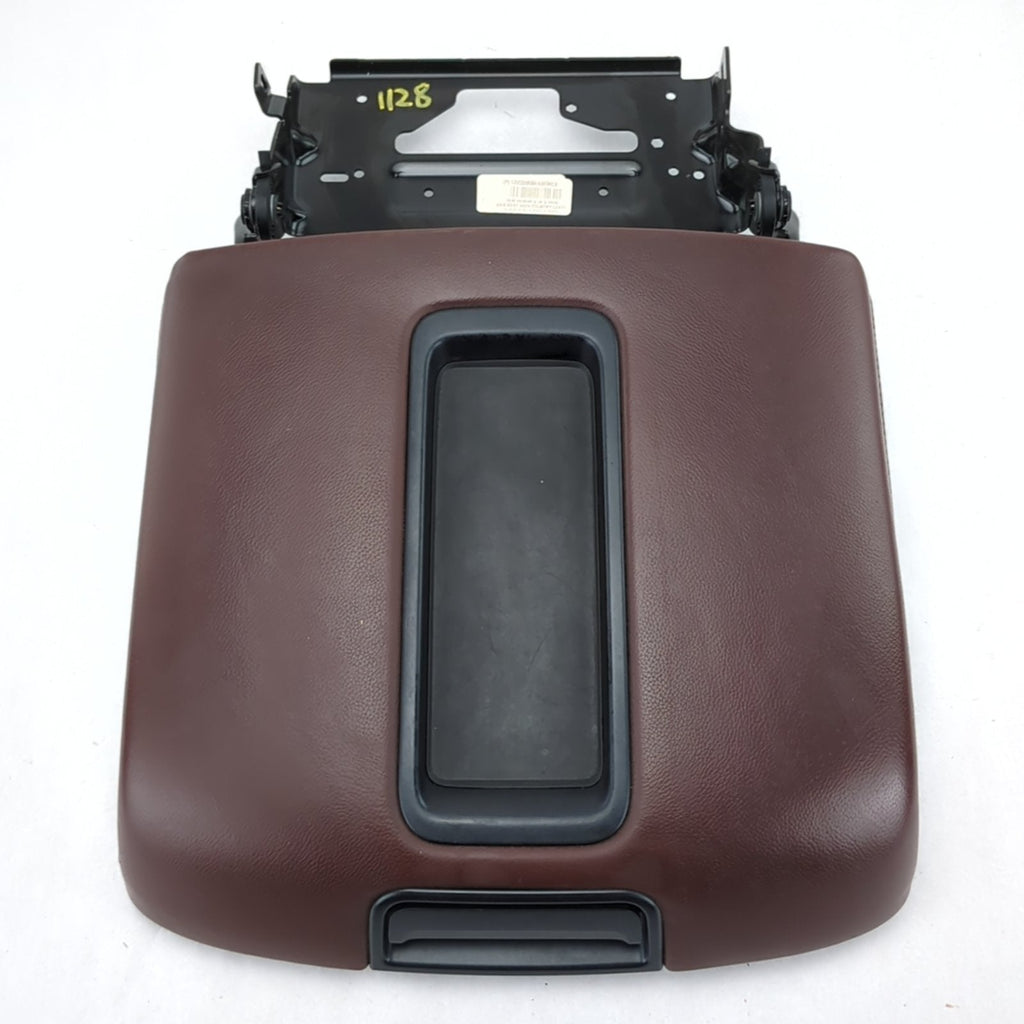 Damage 2014 Silverado Sierra High Country Center Console Armrest Lid Cover Brown