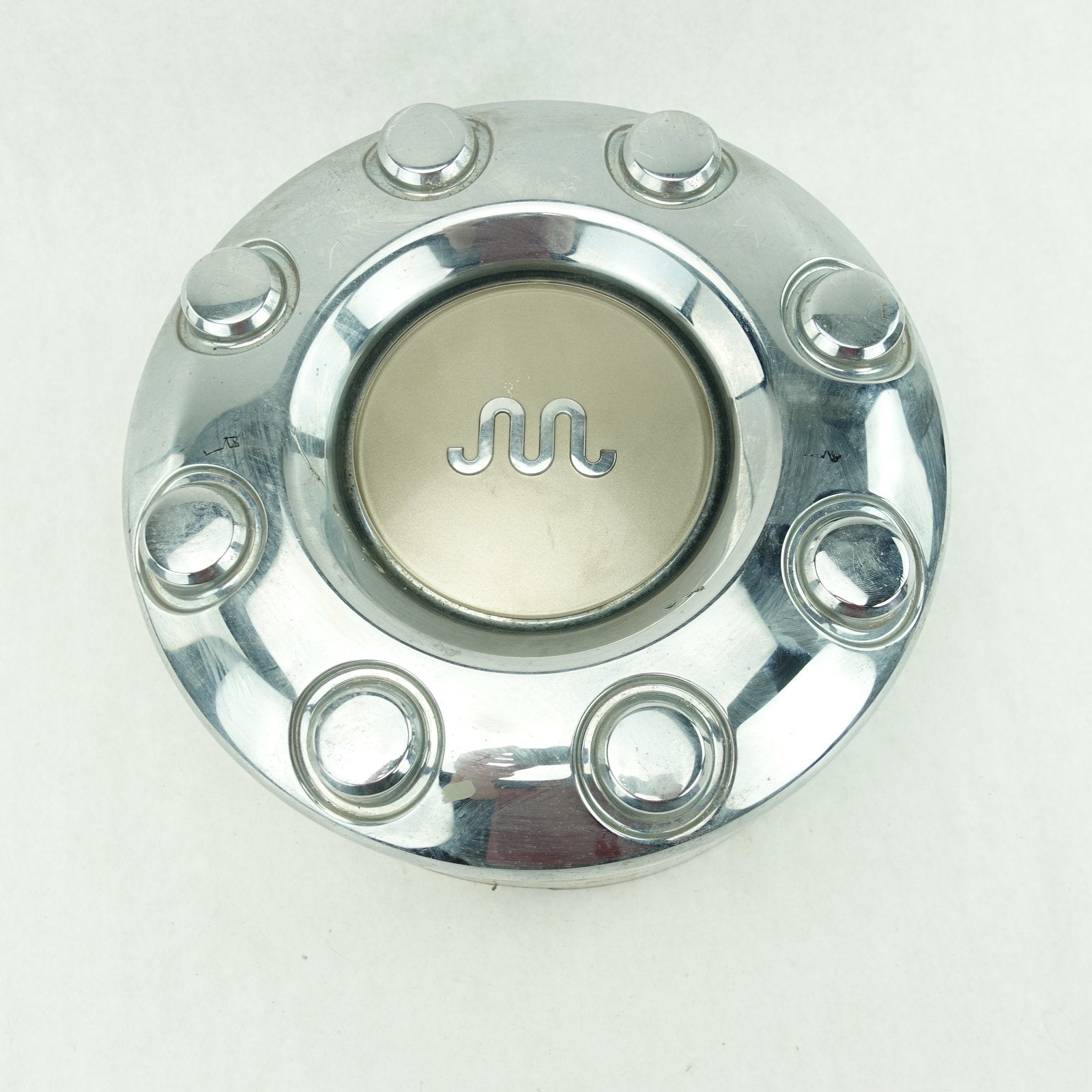 2013 2014 2015 Ford F350 F450 King Ranch Dually Rear Wheel Center Hub Cap Chrome