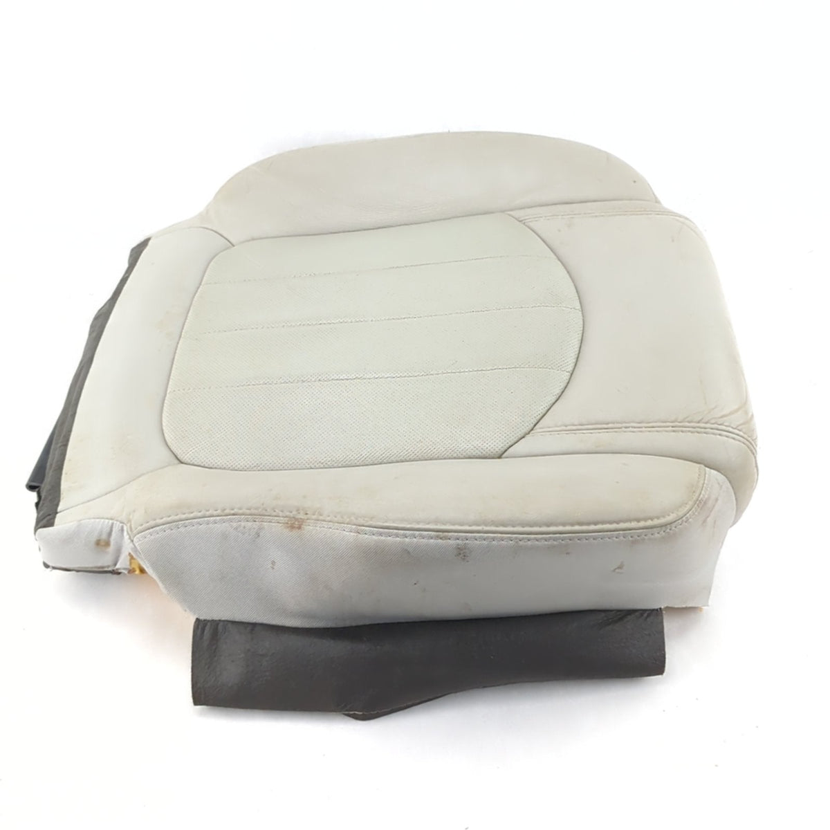 2010 2011 Enclave Acadia Left Driver Seat Bottom Cushion Leather Gray Heated