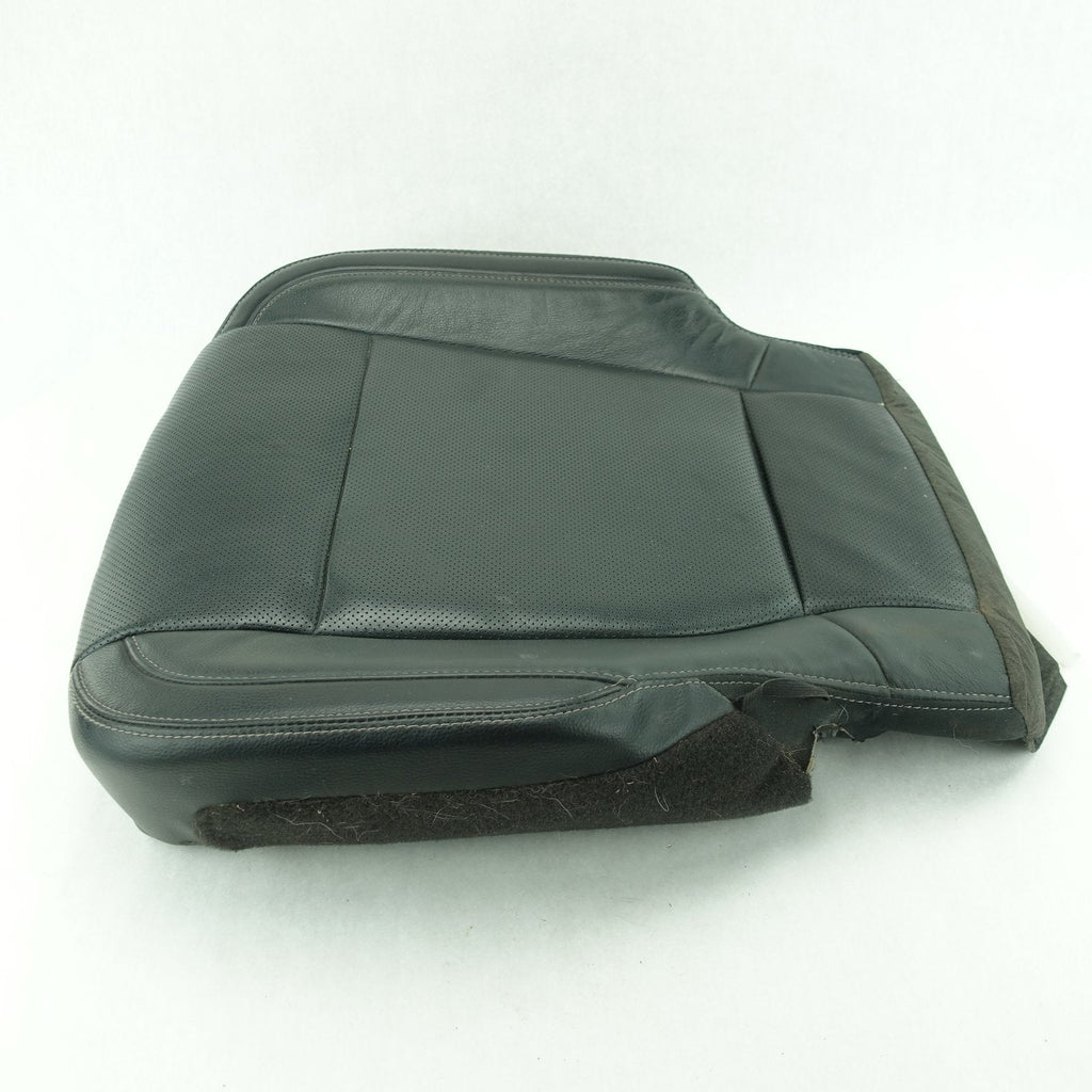 2015 2016 Ford F150 Passenger Seat Bottom Cushion Leather Black Vented