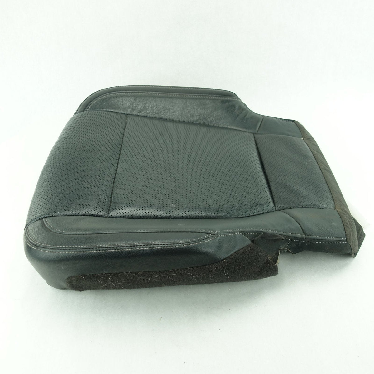 2015 2016 Ford F150 Passenger Seat Bottom Cushion Leather Black Vented
