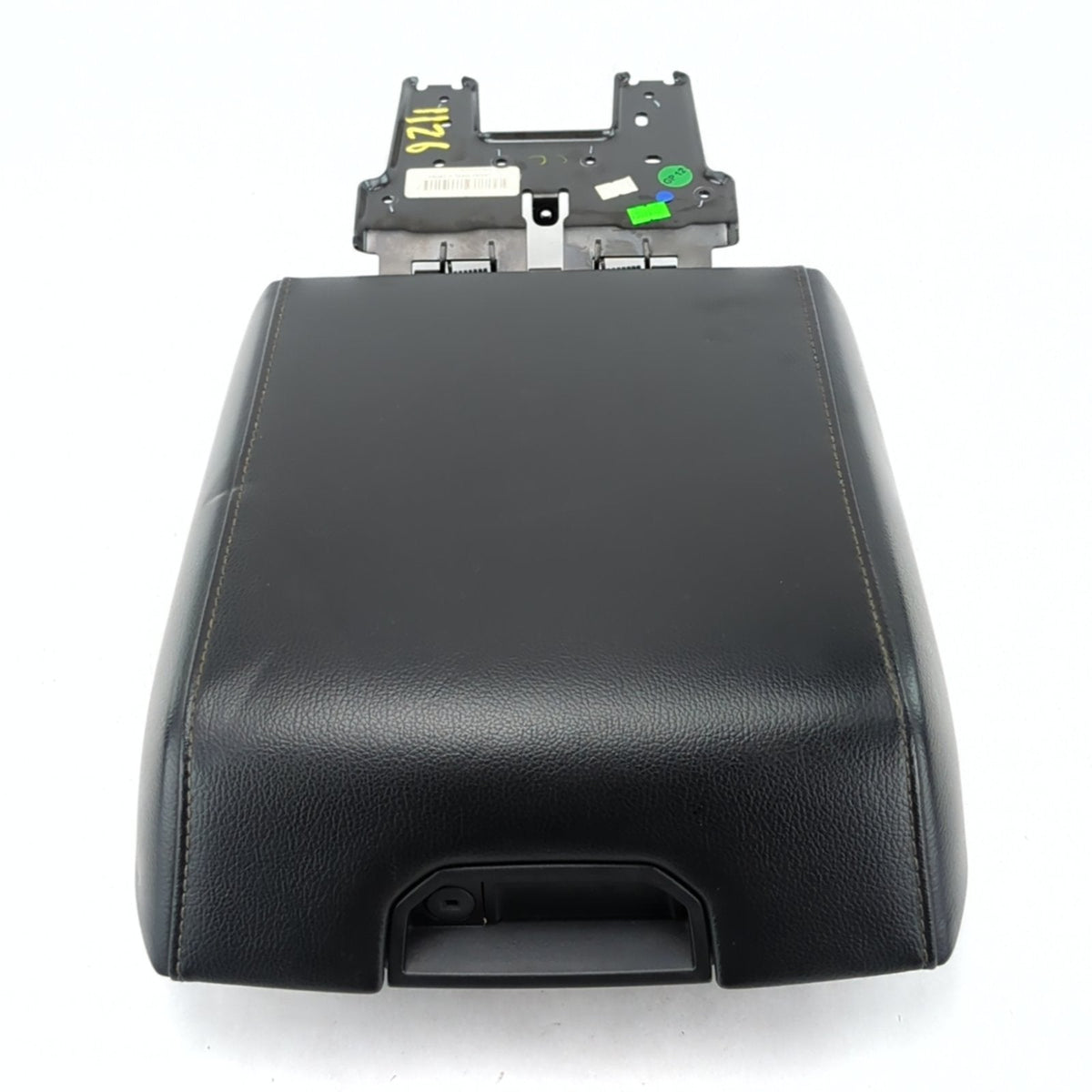2015 2016 2017 Ford F150 Center Console Lid Armrest Cover Black Leather