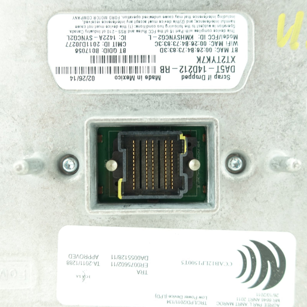 2012 2013 2014 Ford Edge Sync Control Module Computer