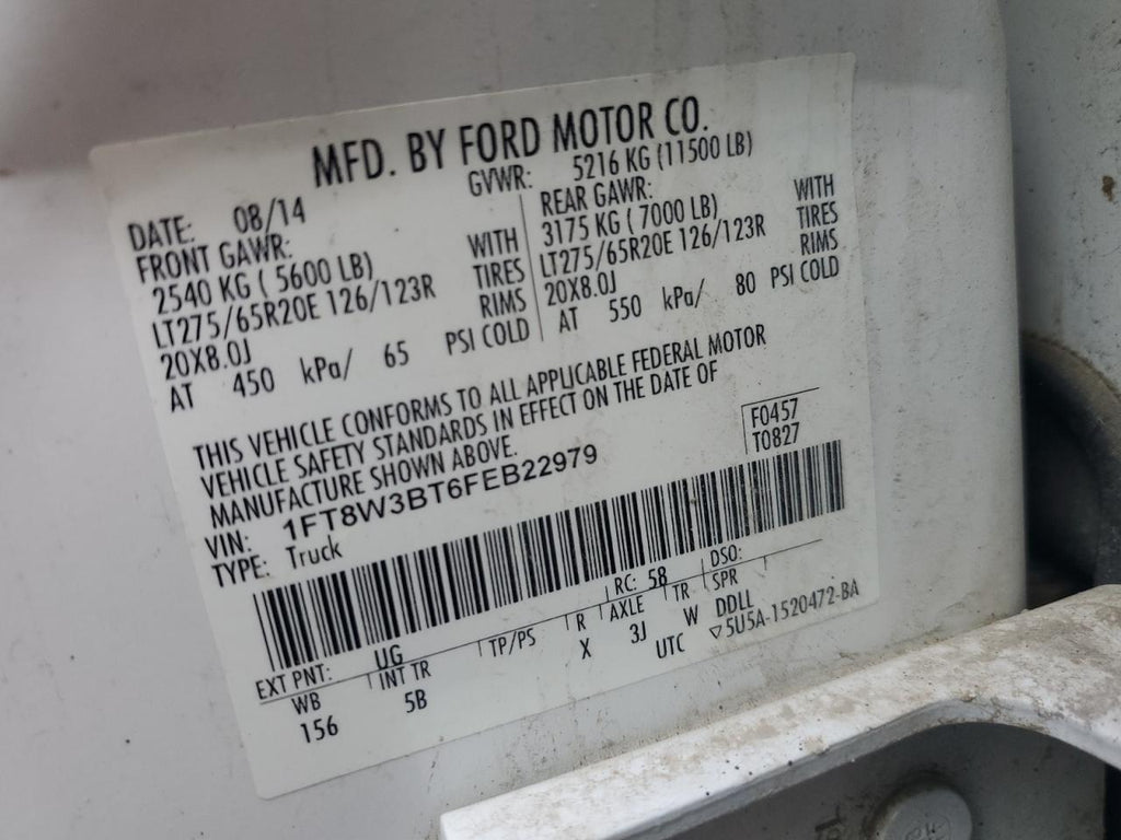 2015 FORD F350 SUPER DUTY