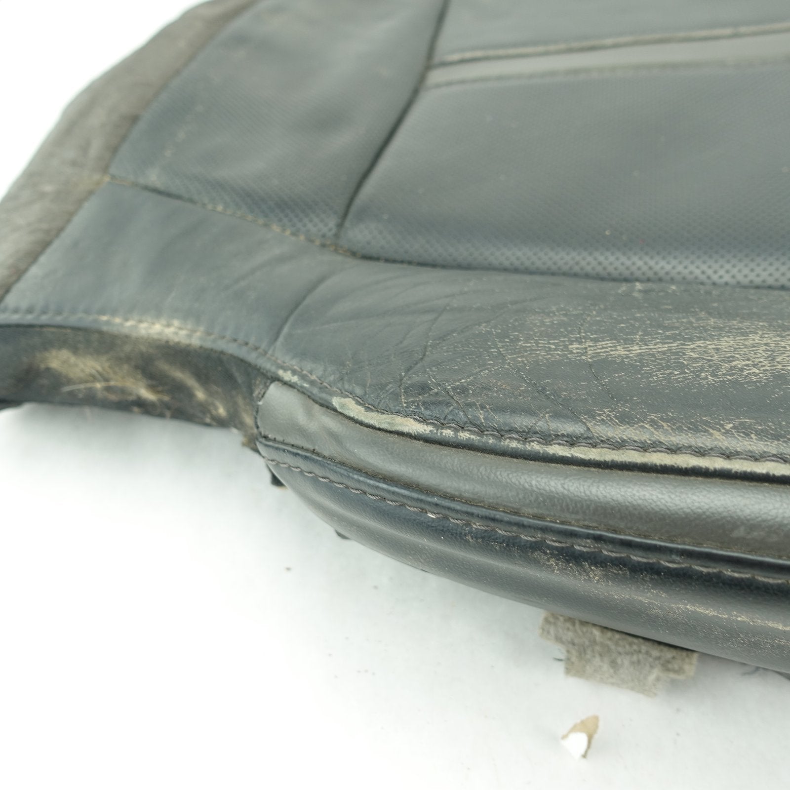 2015 16 Ford F150 Platinum Passenger Seat Bottom Cushion Leather Black Vented