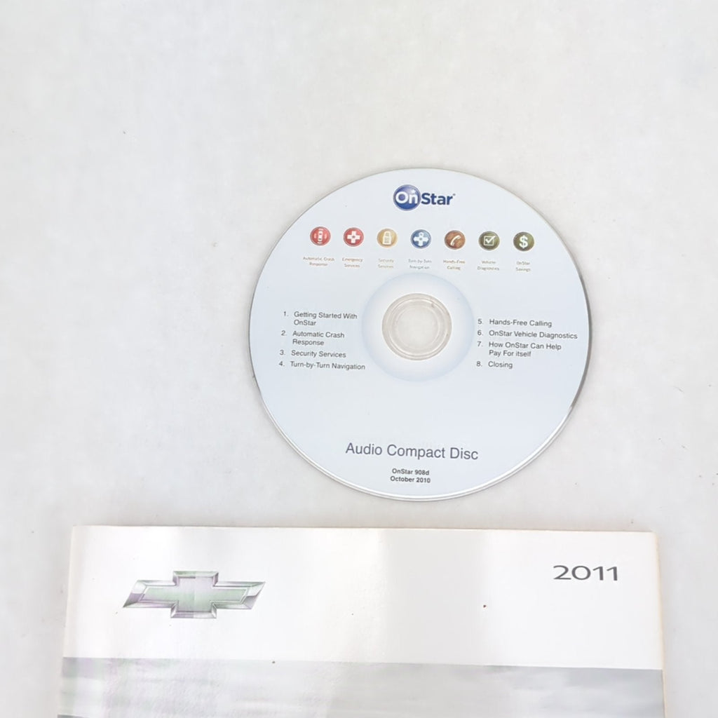 2011 Chevrolet Equinox Owners Manual Guide Book