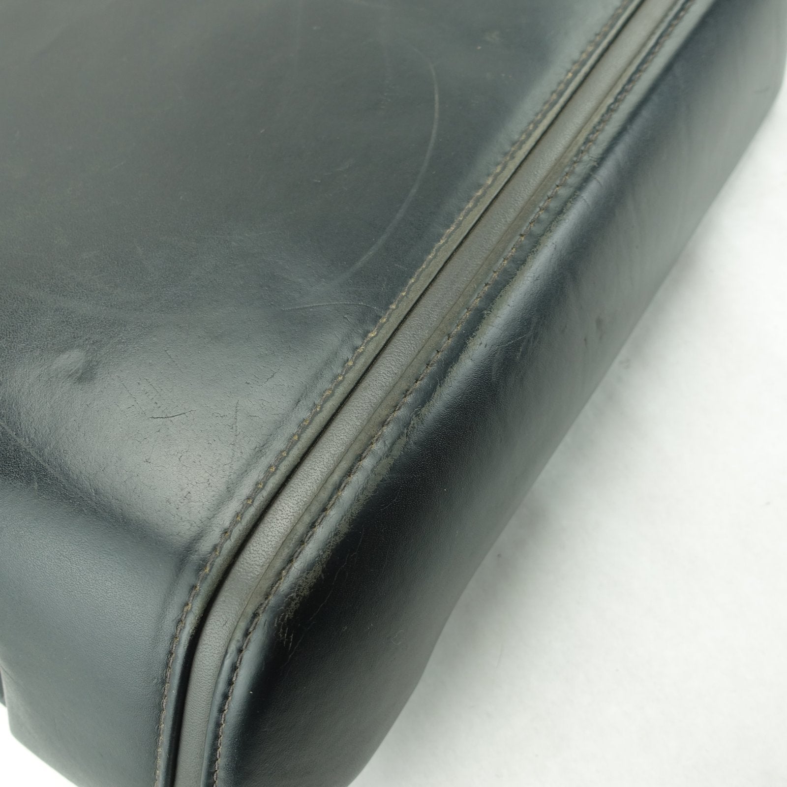 2015 2016 2017 Ford F150 Center Console Lid Armrest Cover Black Leather Platinum