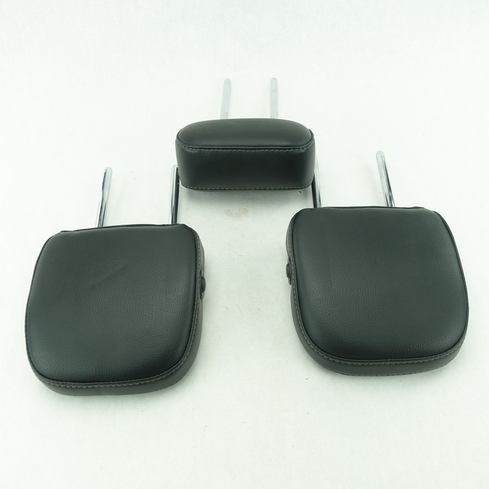 2017 2018 2019 2020 2021 2022 Ford F250 F350 Headrest Set Rear Black Leather