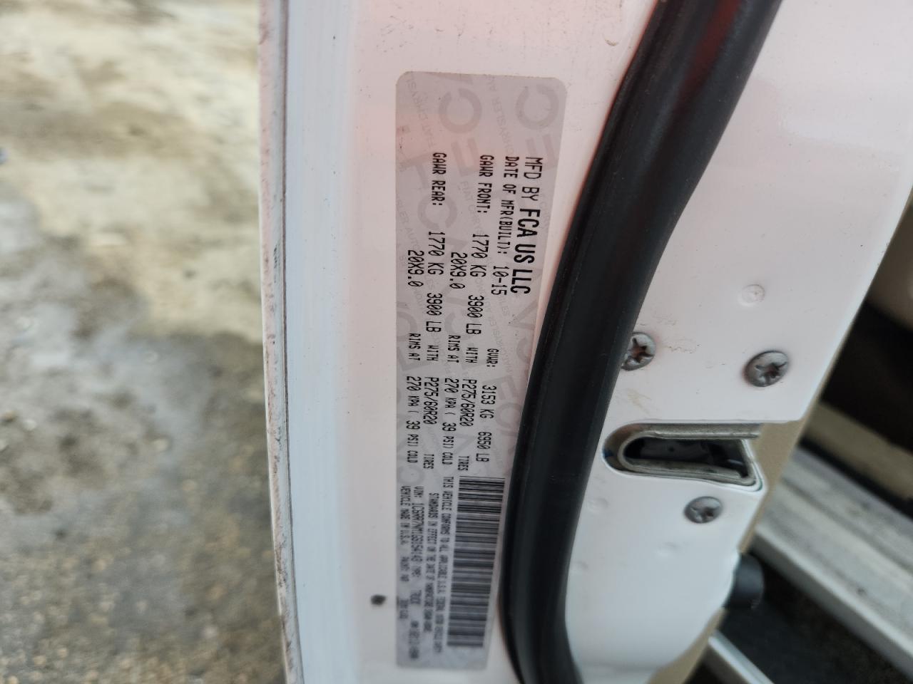 2016 RAM 1500 LARAMIE
