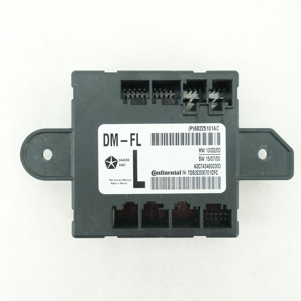 2016 2017 2018 Ram 1500 2500 3500 Door Control Module Front Left LH Driver Side