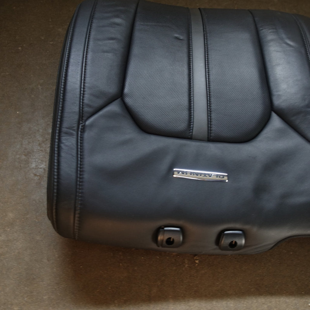 2015 16 Ford F150 Platinum Upper Left Rear Seat Back Cushion Pad Cover Leather