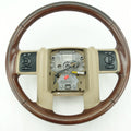 2014 2015 2016 Ford F250 F350 Super Duty Steering Wheel King Ranch Brown Leather