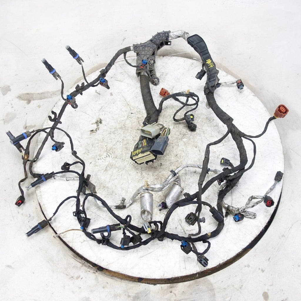 Damage 2013 2014 Ford F250 F350 6.7L Diesel Engine Wire Harness Loom