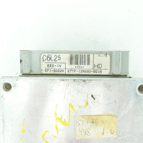 1987 Ford Ranger 2.9L Control Module ECM ECU Computer 4x2 Manual Transmission