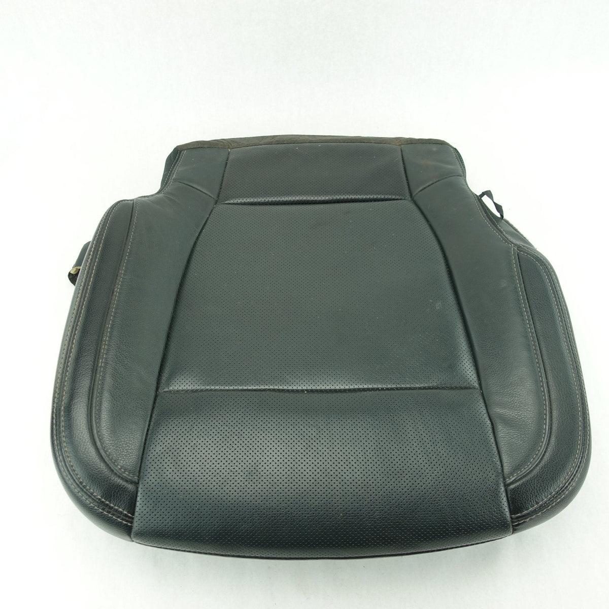 2015 2016 Ford F150 Passenger Seat Bottom Cushion Leather Black Vented