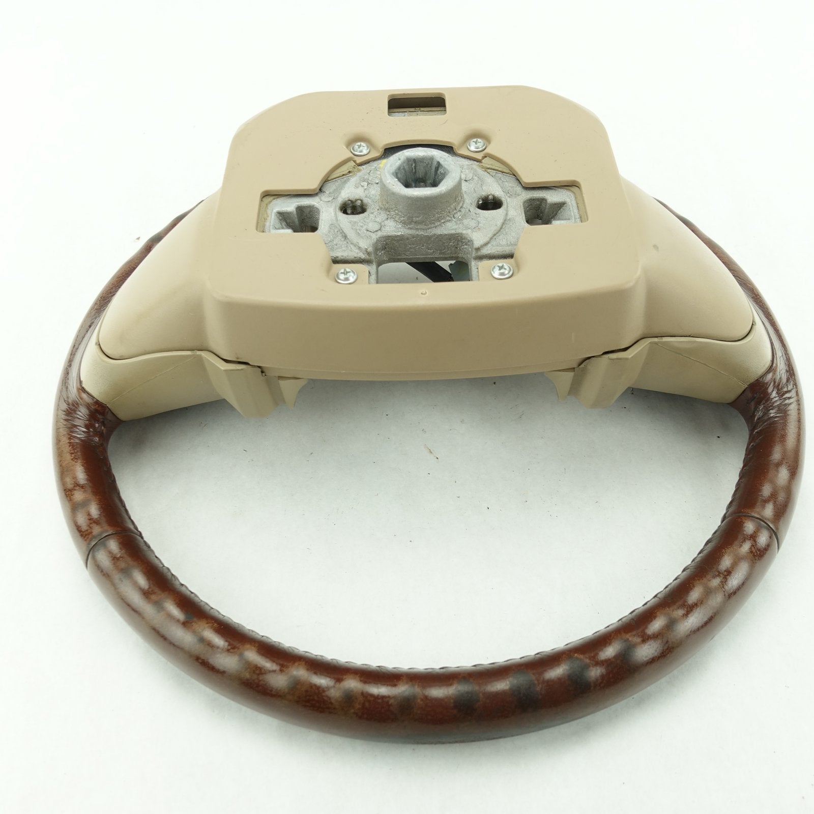 2014 2015 2016 Ford F250 F350 Super Duty Steering Wheel King Ranch Brown Leather
