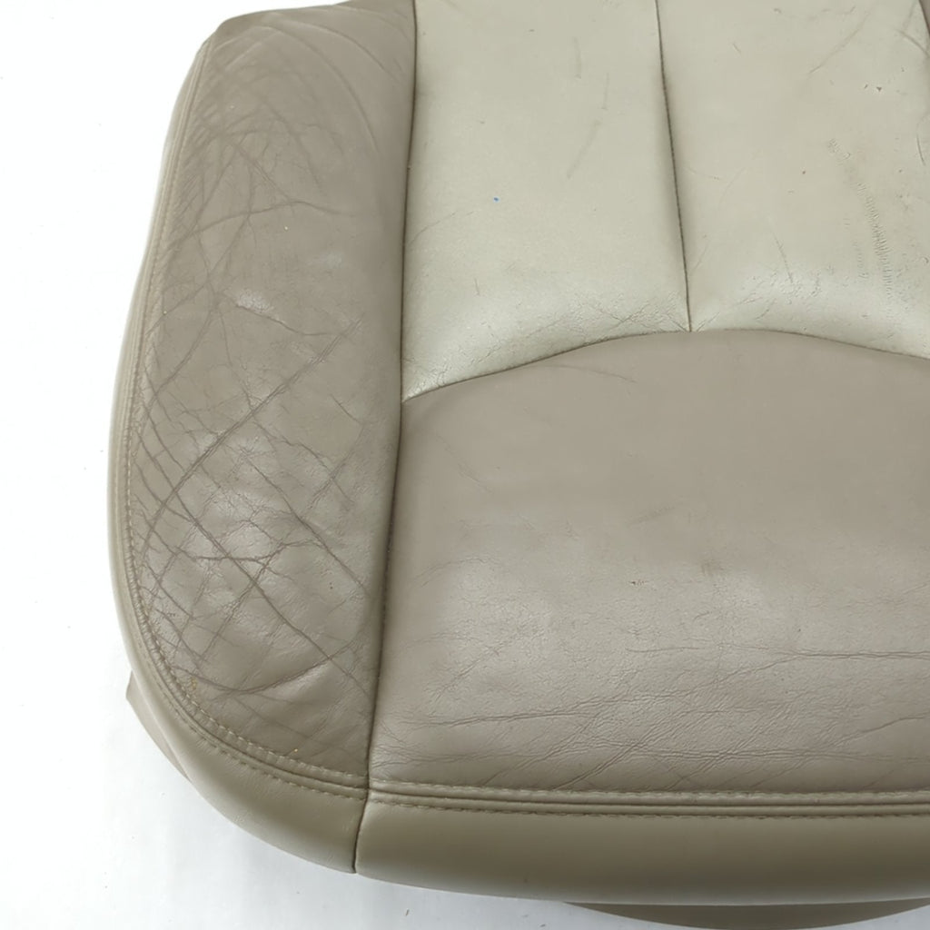2005 2006 GMC Yukon Passenger Right Seat Bottom Lower Cushion Cover Leather Tan