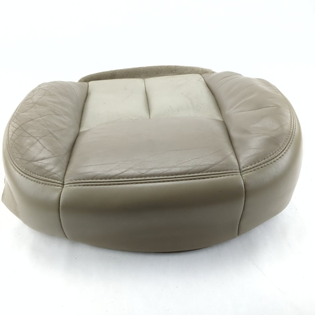 2005 2006 GMC Yukon Passenger Right Seat Bottom Lower Cushion Cover Leather Tan