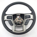 2015 2016 2017 Ford F150 Steering Wheel Assembly Heated Leather Black