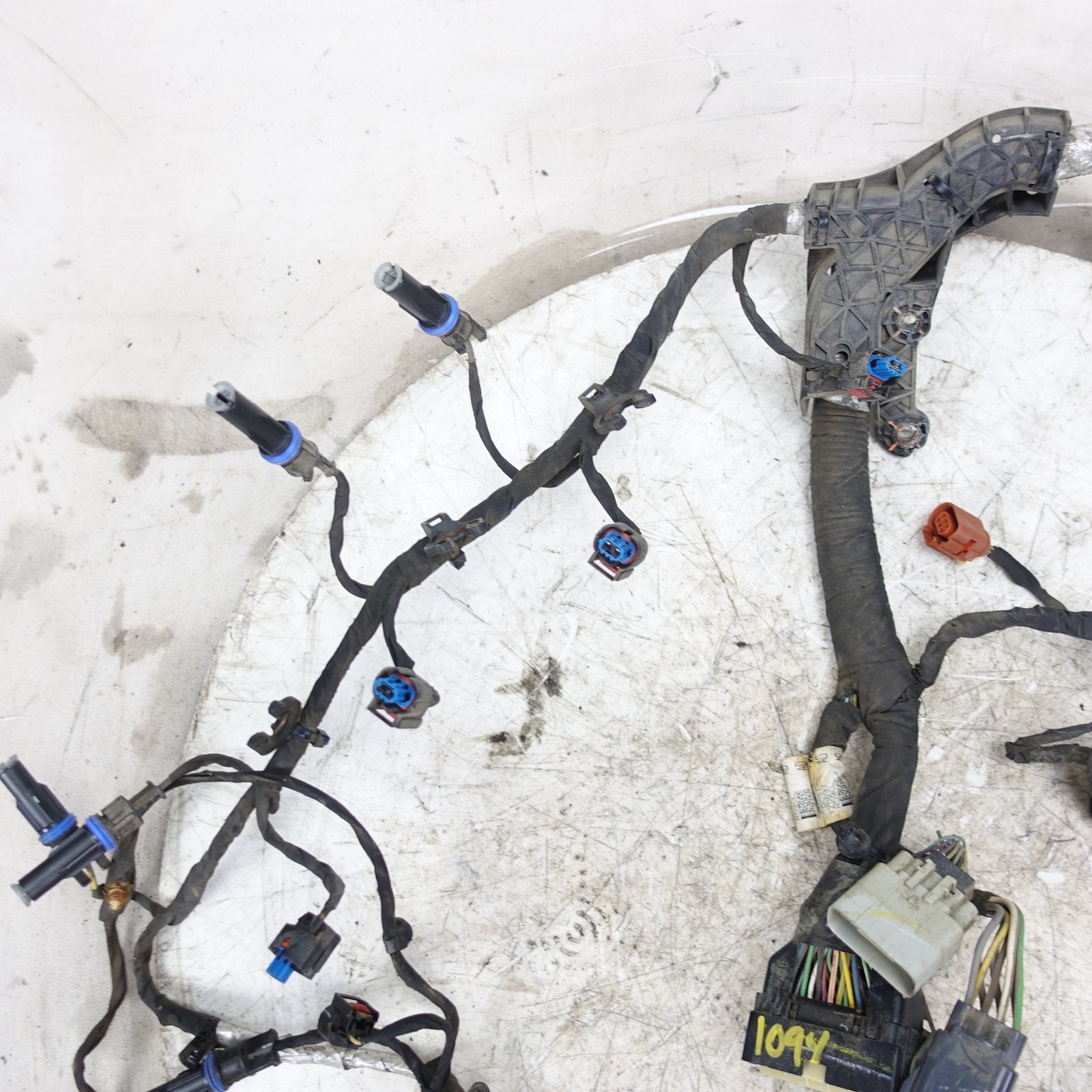 Damage 2013 2014 Ford F250 F350 6.7L Diesel Engine Wire Harness Loom