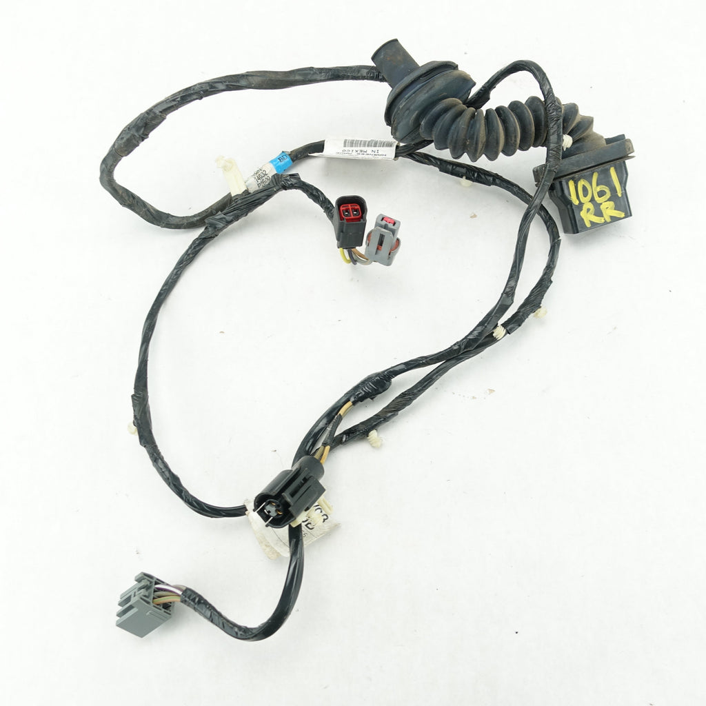 2008 Ford F250 F350 Passenger Right Rear Door Wire Harness Loom Crew Cab