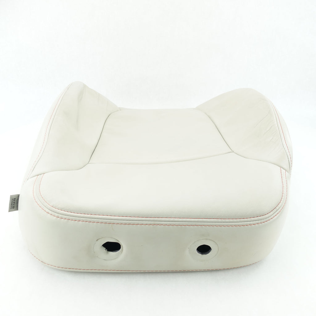 2011 2012 Dodge Journey Driver Left Seat Back Rest Cover Cushion White Leather