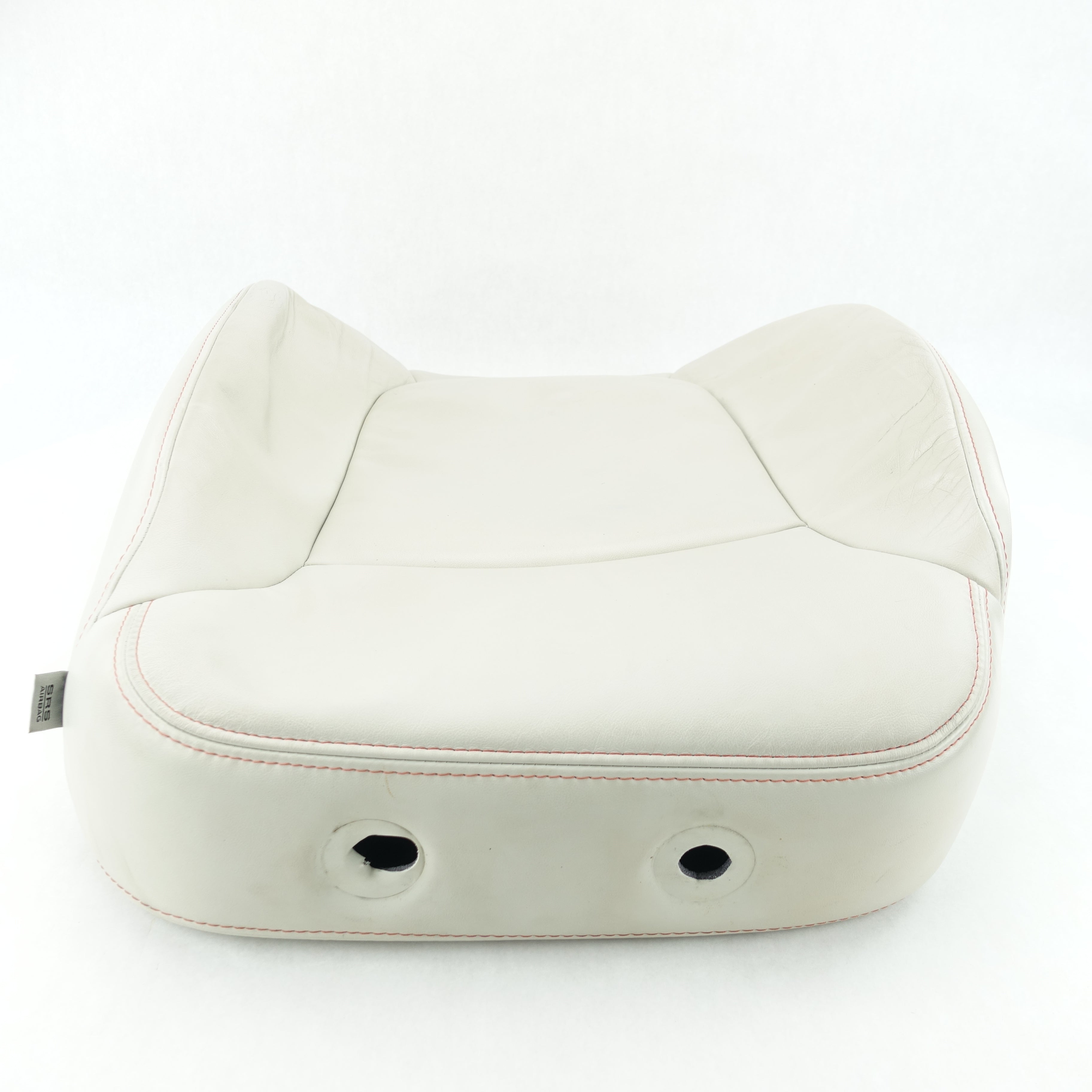 2011 2012 Dodge Journey Driver Left Seat Back Rest Cover Cushion White Leather