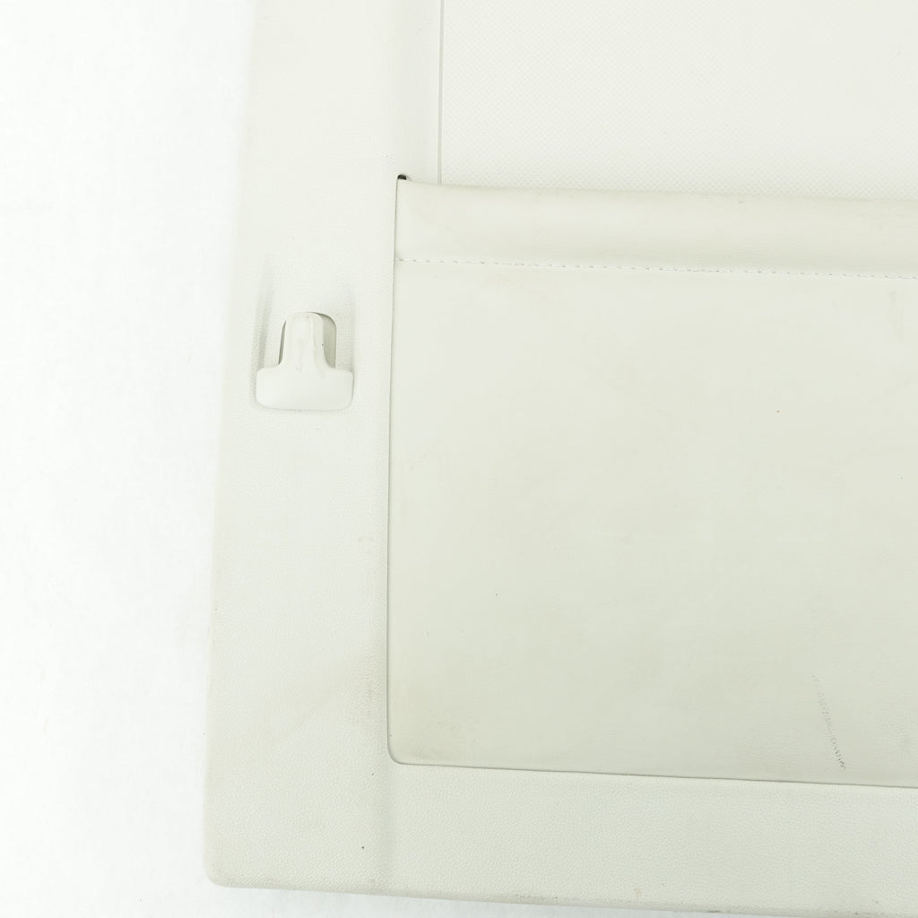 2011 2012 2013 Dodge Journey Front Seat Back Storage Cargo Pocket White Leather