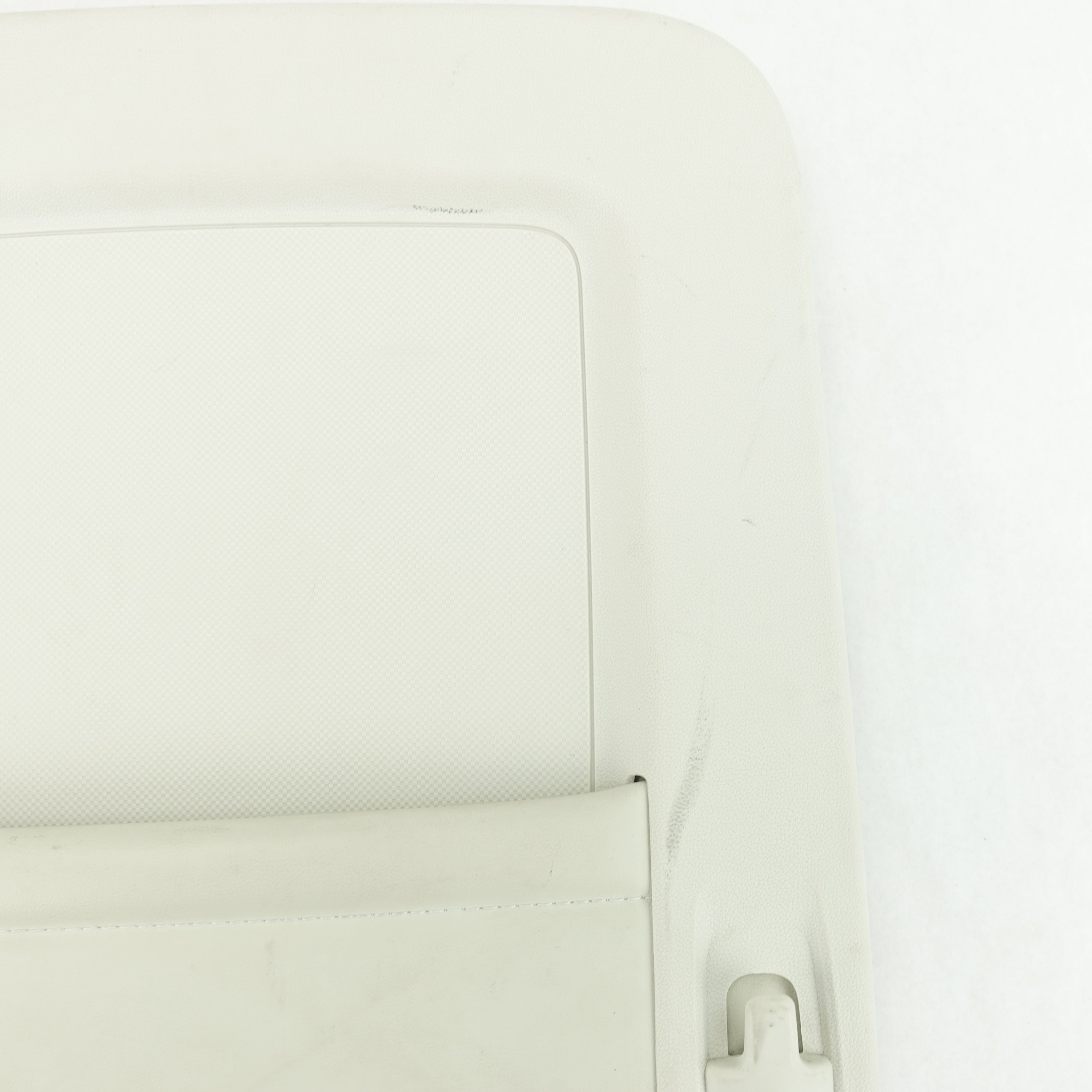 2011 2012 2013 Dodge Journey Front Seat Back Storage Cargo Pocket White Leather
