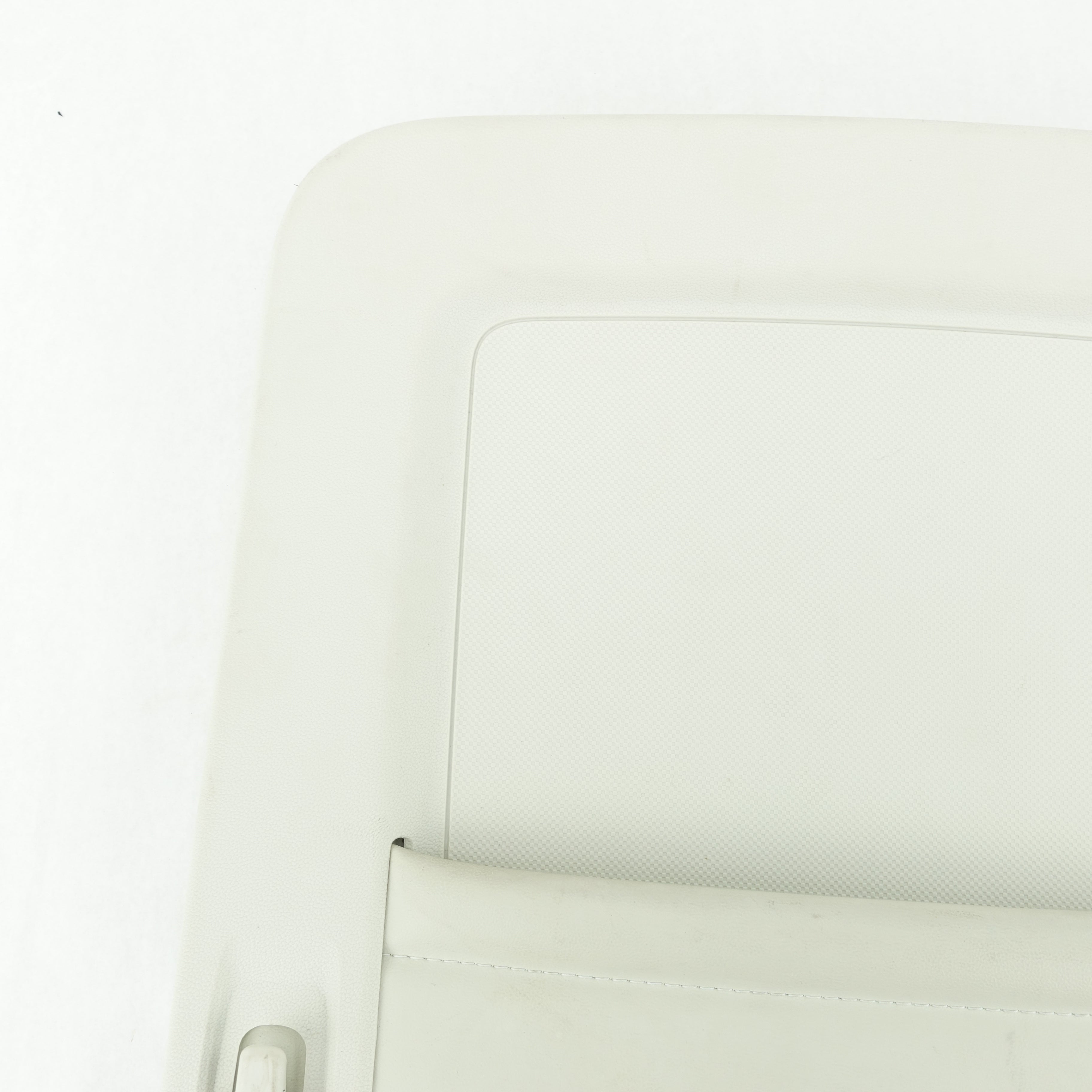 2011 2012 2013 Dodge Journey Front Seat Back Storage Cargo Pocket White Leather