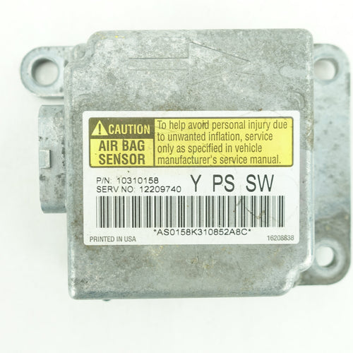 2000 2001 2002 2003 2004 Chevy Corvette Airbag Air Bag Module Control Computer
