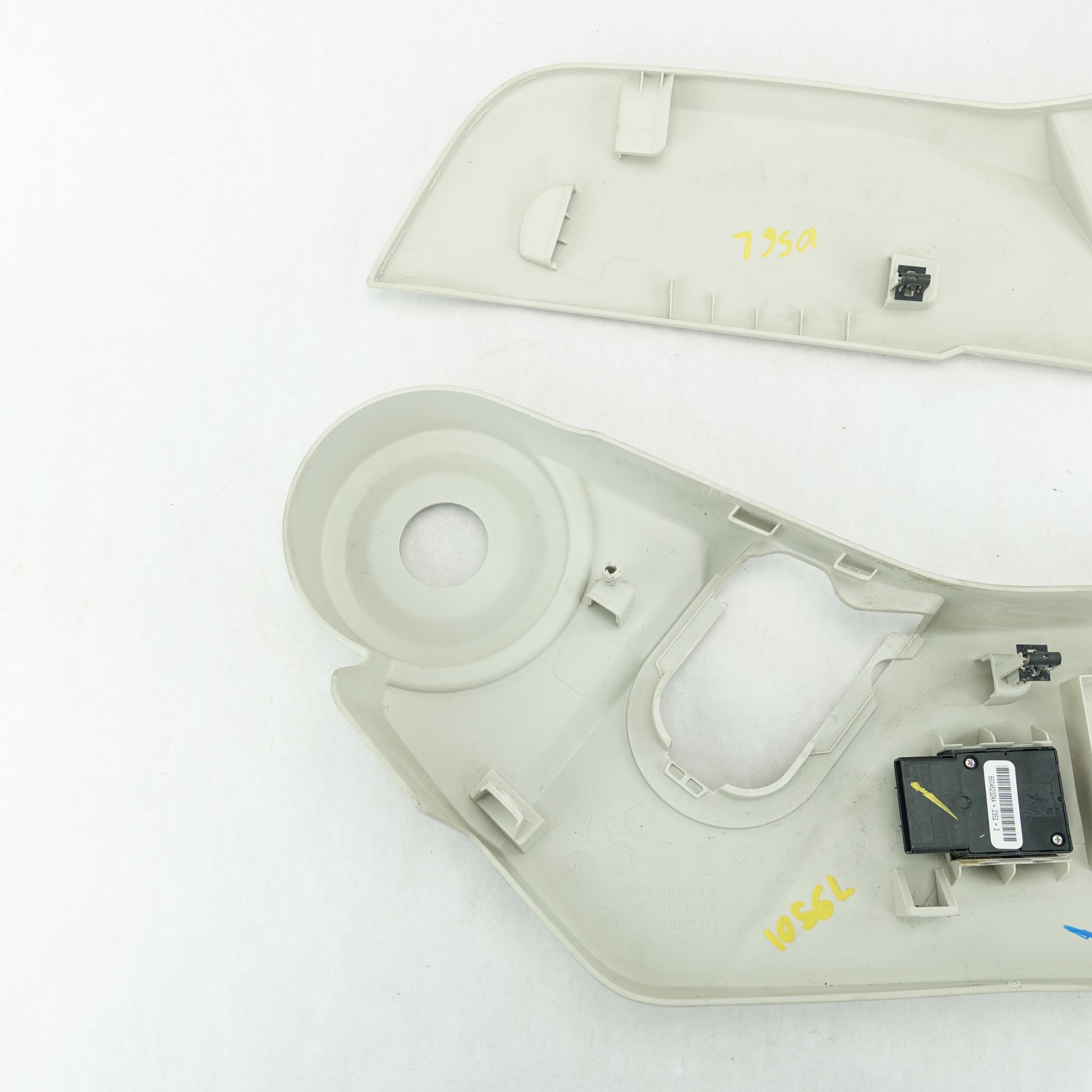 2011 2012 2013 2014 2015 Dodge Journey Driver Left Seat Trim Bezel Cover White