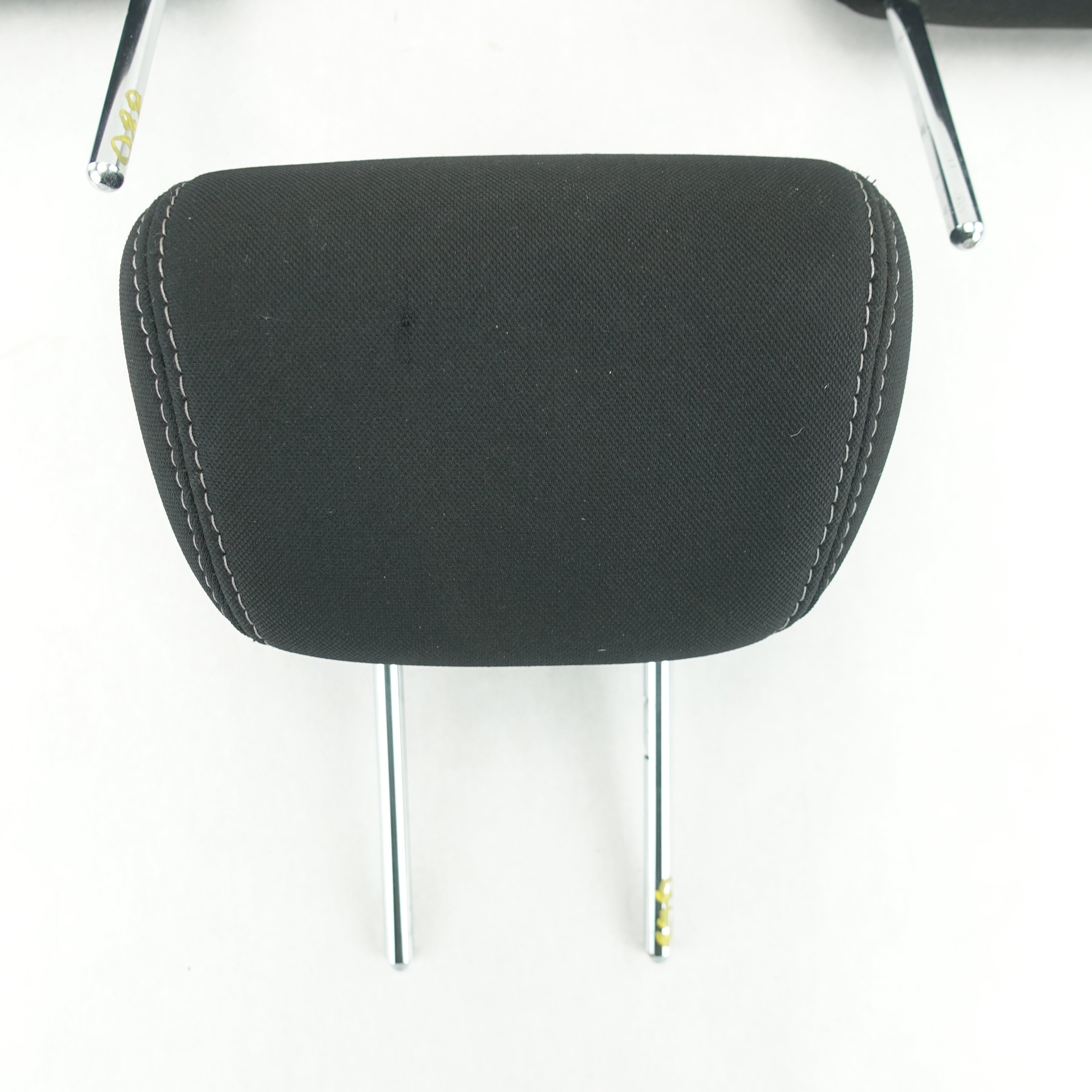 2012 2013 Kia Soul Rear Headrest Head Rest Black Cloth Set
