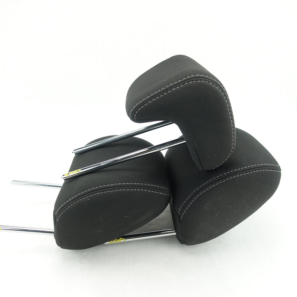 2012 2013 Kia Soul Rear Headrest Head Rest Black Cloth Set