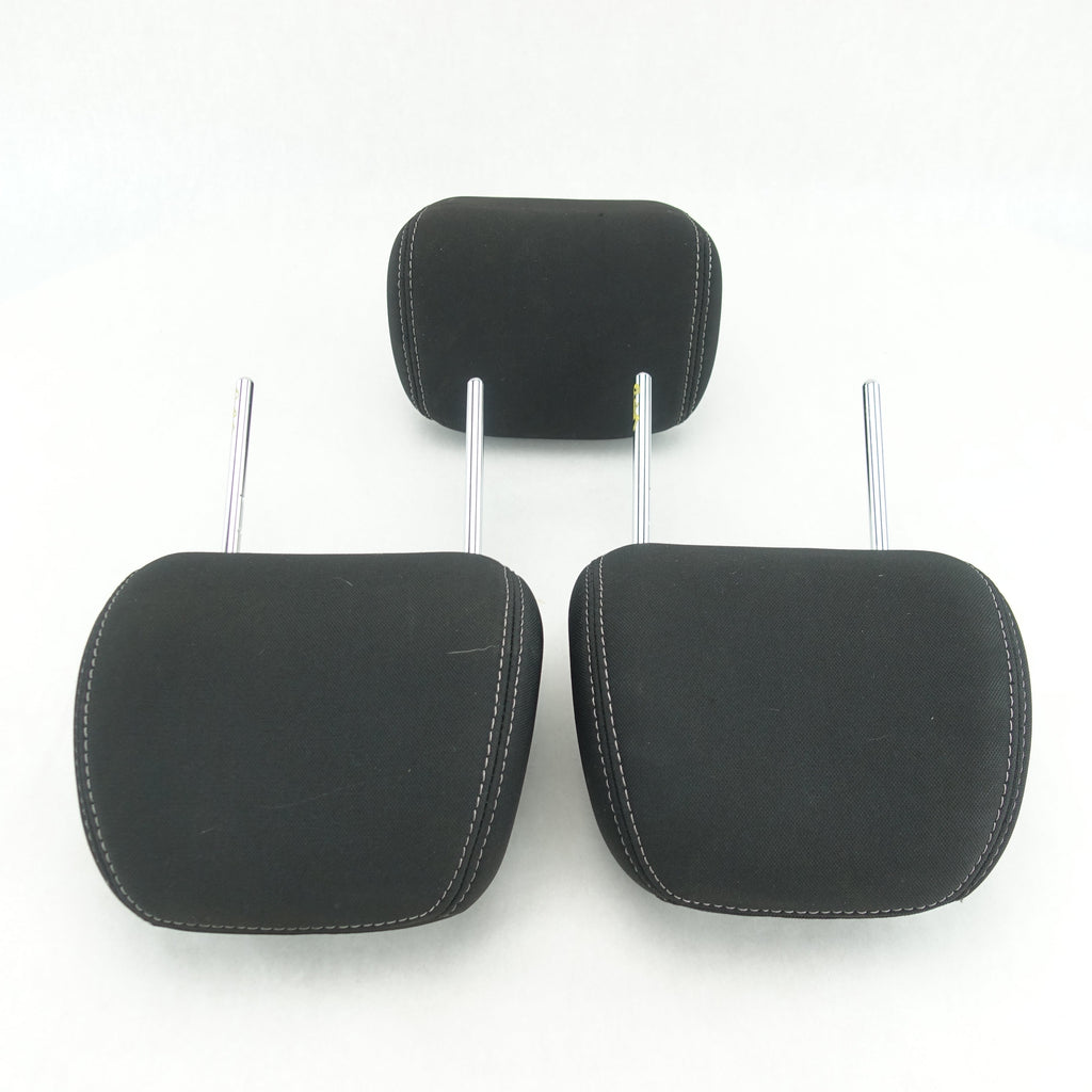 2012 2013 Kia Soul Rear Headrest Head Rest Black Cloth Set