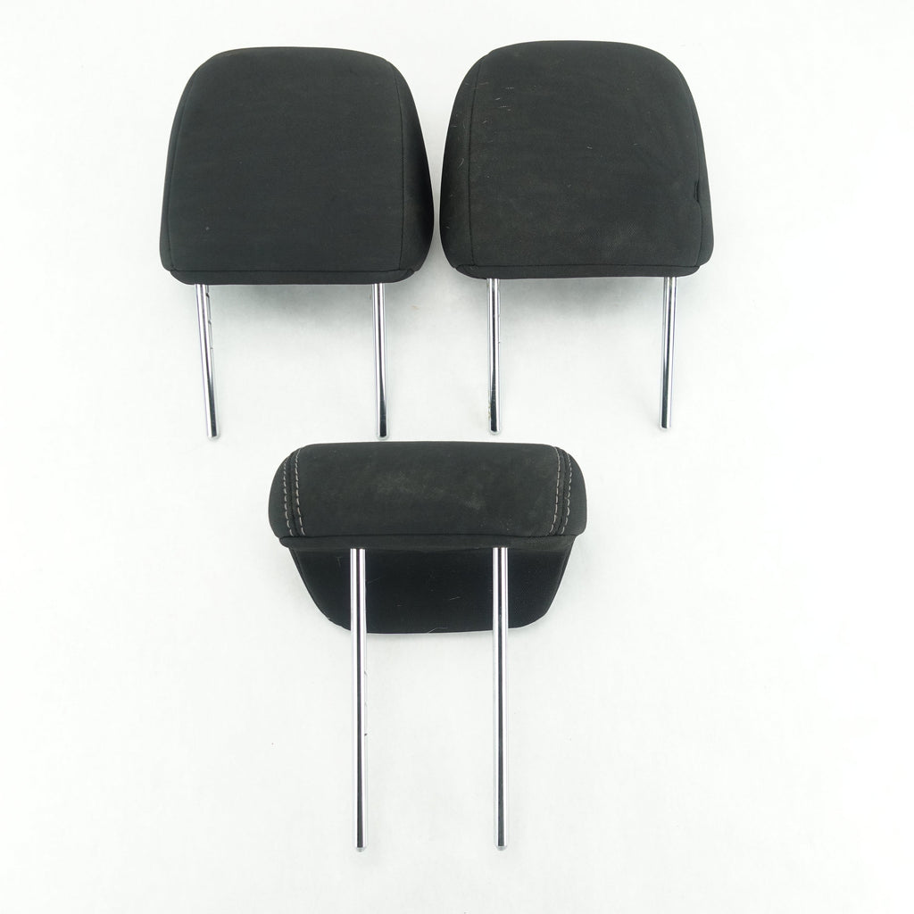 2012 2013 Kia Soul Rear Headrest Head Rest Black Cloth Set