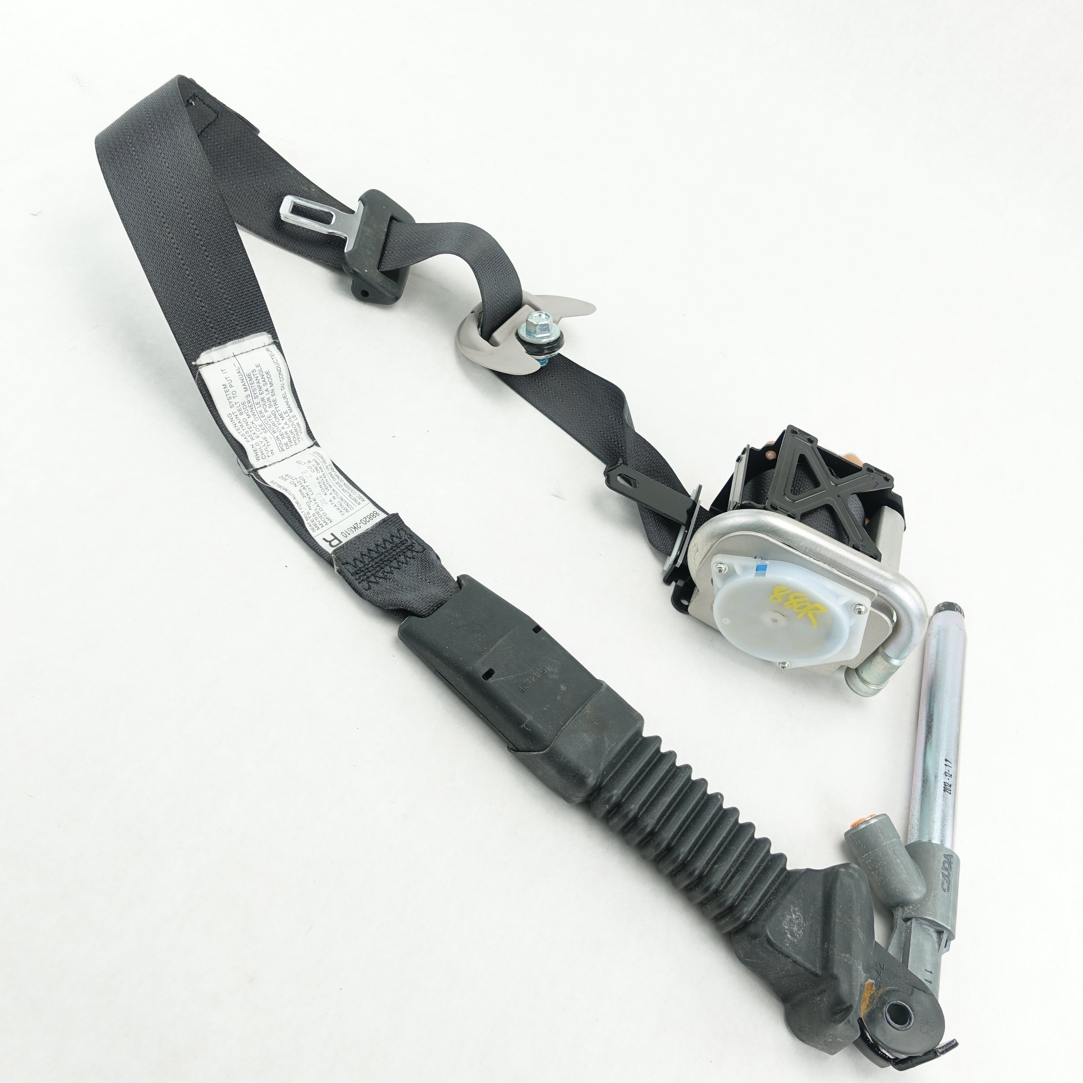 2012 2013 Kia Soul Passenger Right Front Seat Belt Black