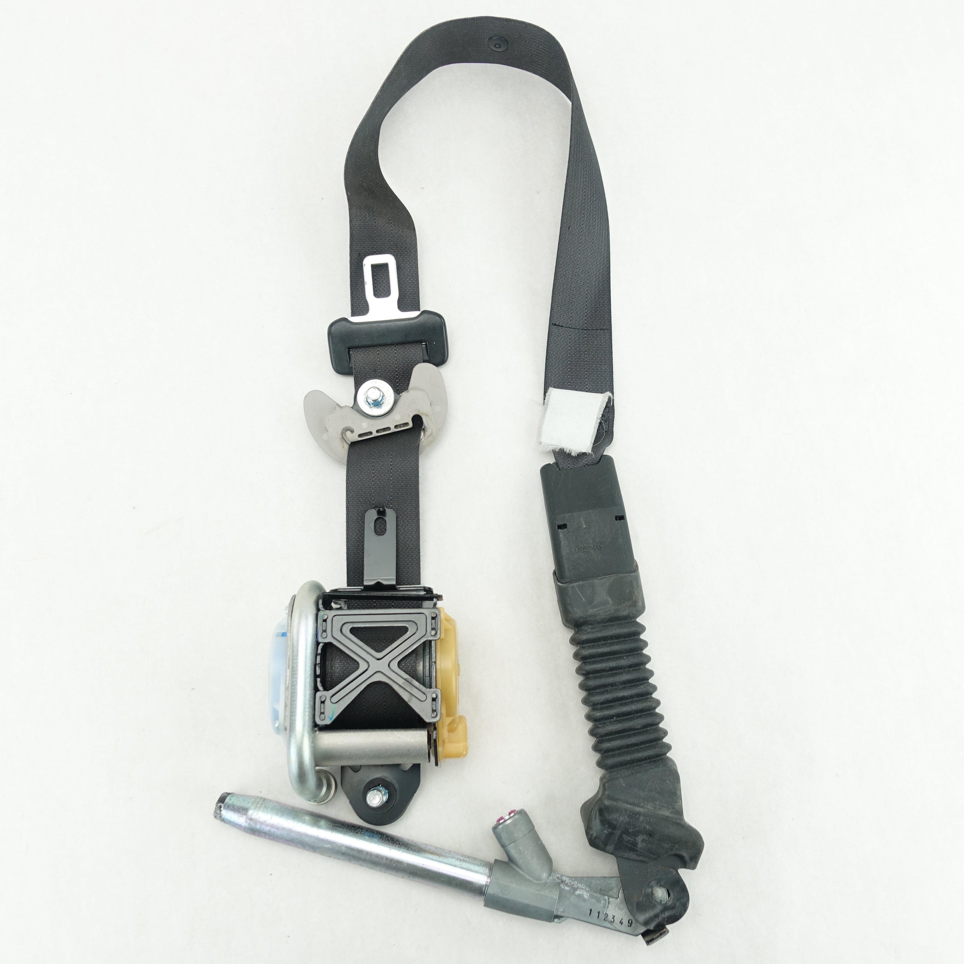 2012 2013 Kia Soul Driver Left Front Seat Belt Black