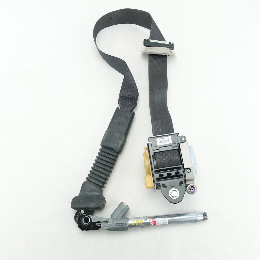 2012 2013 Kia Soul Driver Left Front Seat Belt Black