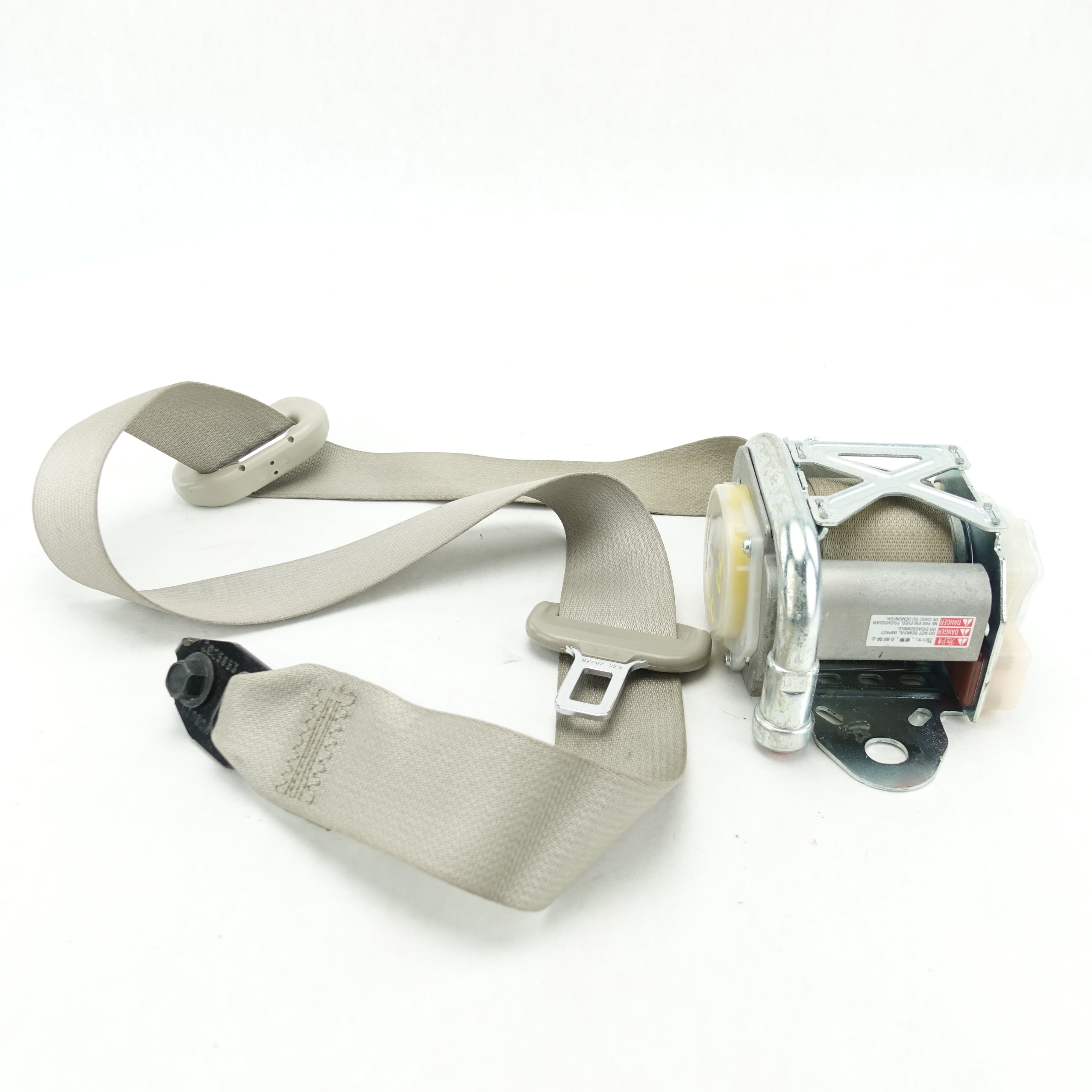 2011 2012 Ford Fusion Passenger Right Front Seat Belt Gray